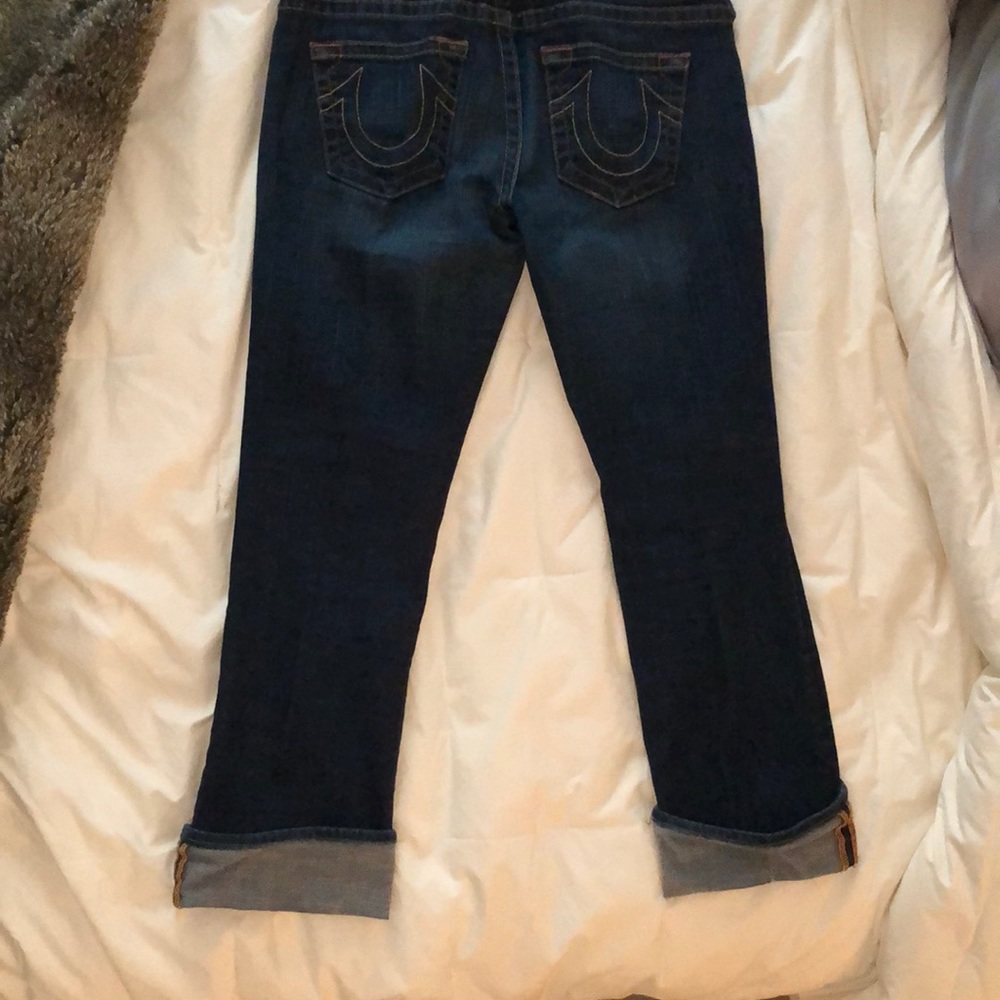 Dark wash true religion jeans